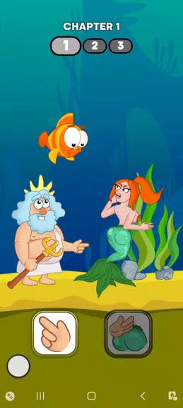 Neptune vs Mermaid: Fish Prank Screenshot1