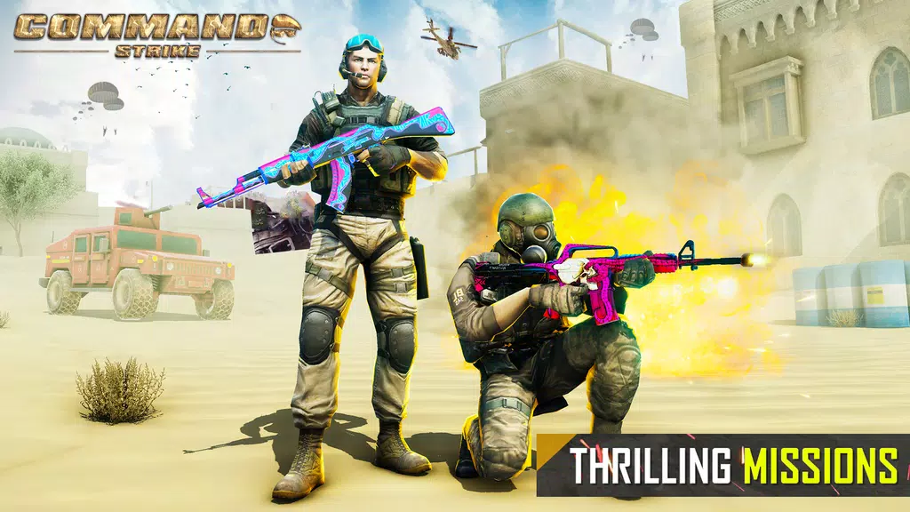 Commando Strike Shooting Games Screenshot4