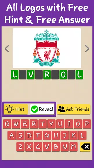 Football Clubs Logo Quiz HD: Guess Soccer Teams Screenshot2