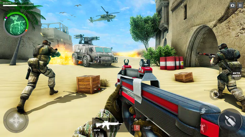 Commando Strike Shooting Games Screenshot2