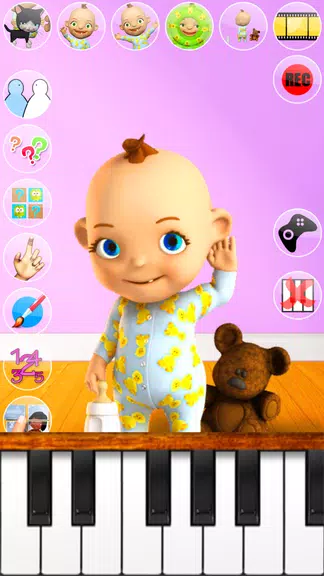 Talking Baby Games with Babsy Screenshot3