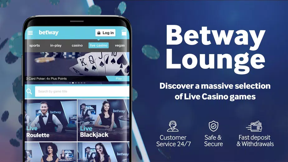 Betway - Live Casino Games Screenshot3