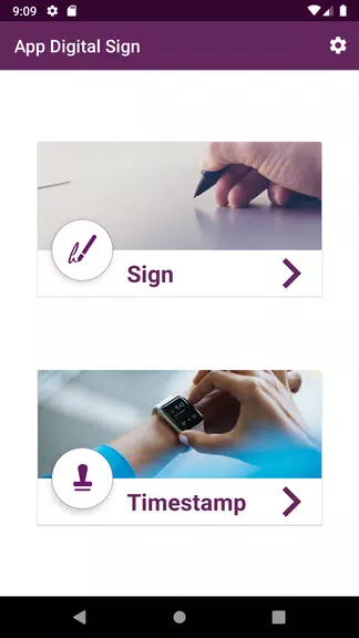 App Digital Sign Screenshot1