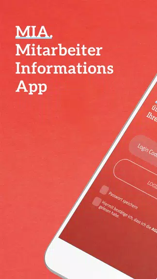 Mitarbeiter Informations App Screenshot1