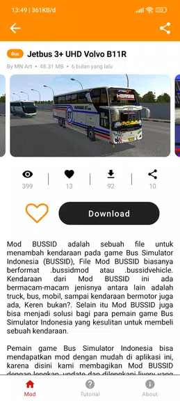 Mod Bussid Karnataka Traffic Screenshot3