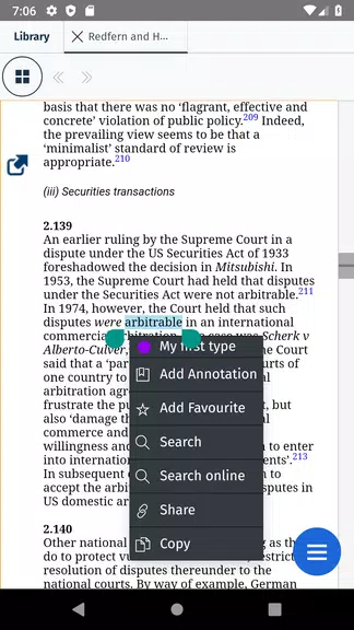 LawReader from Oxford Universi Screenshot4