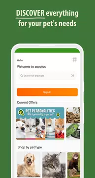 zooplus - online pet shop Screenshot2