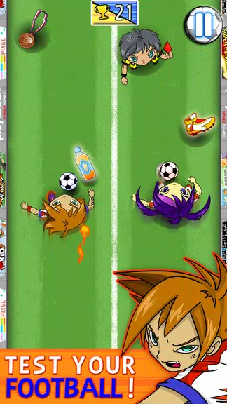 Yuki and Rina Football Screenshot1