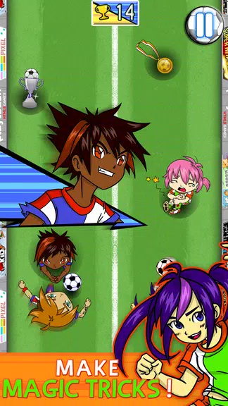 Yuki and Rina Football Screenshot2