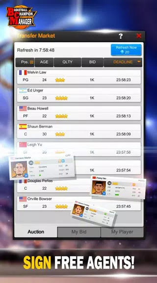 Basketball Champion Manager Screenshot4