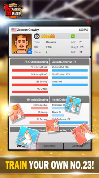 Basketball Champion Manager Screenshot2
