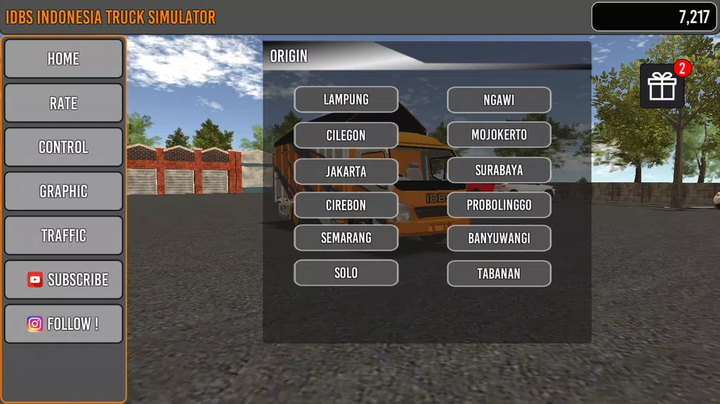 IDBS Indonesia Truck Simulator Screenshot4