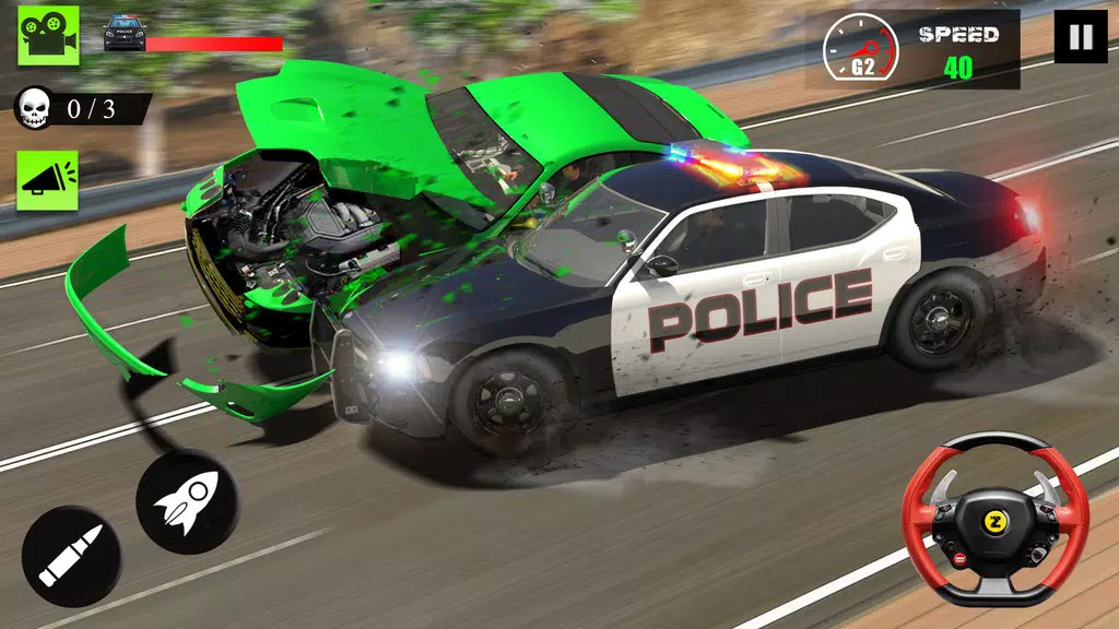 Police Chase Car Games Screenshot2