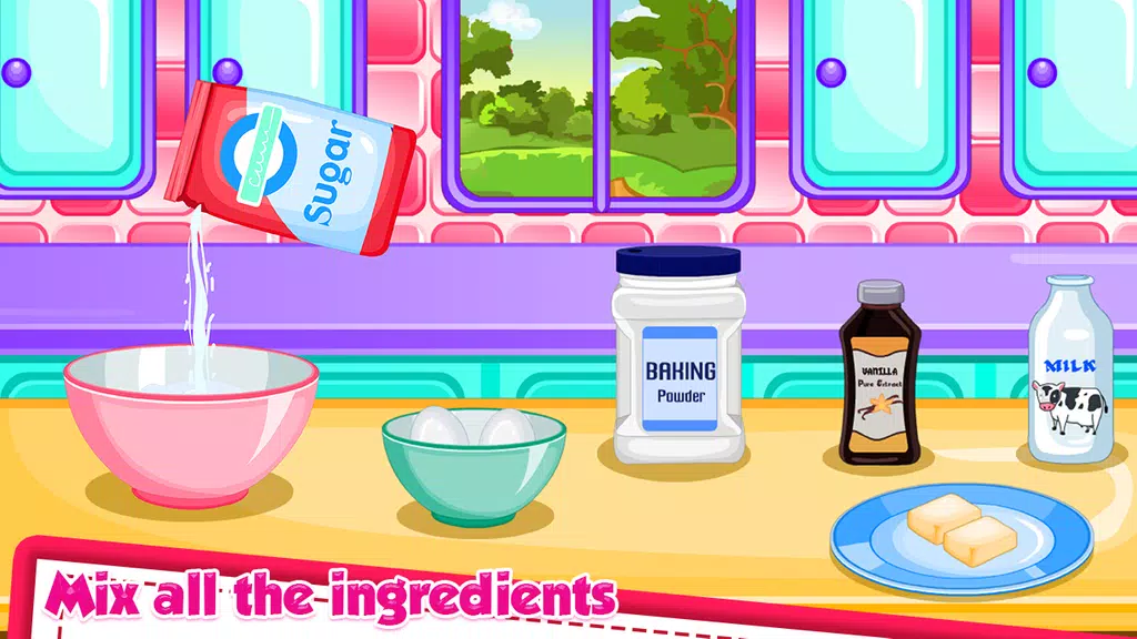 Rainbow Ice Cream Cooking Screenshot2