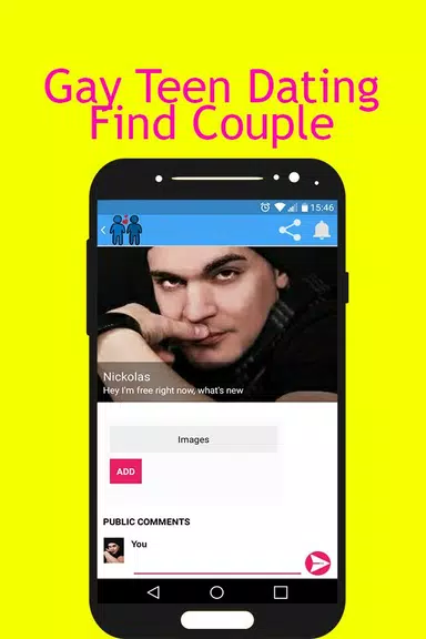 Gay Teen Dating: Free Dating -Gay Dating App Screenshot3
