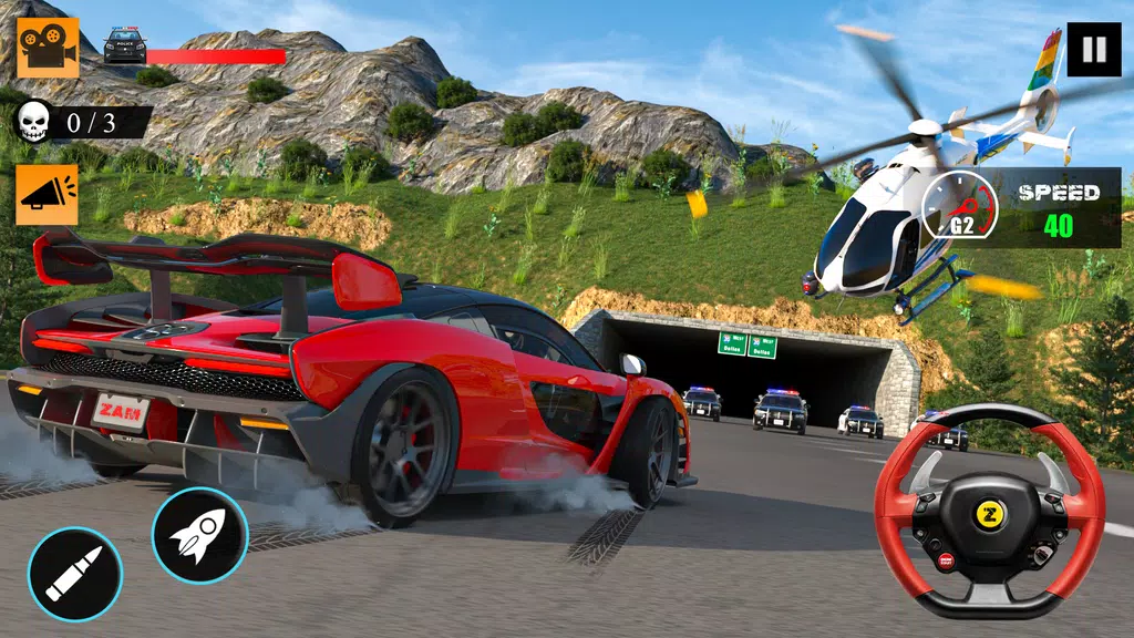 Police Chase Car Games Screenshot1