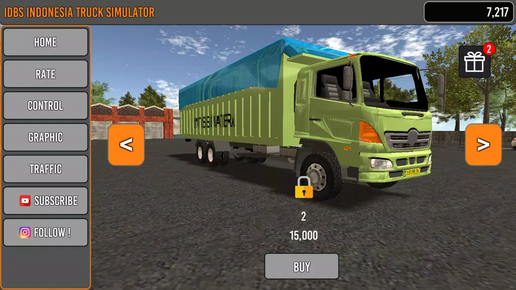 IDBS Indonesia Truck Simulator Screenshot3