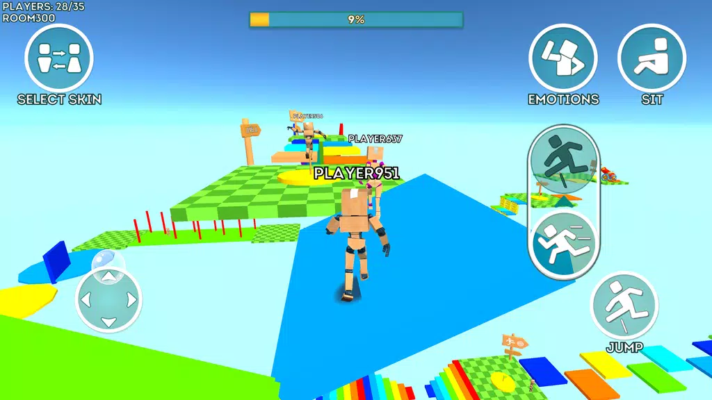 Mega Easy Parkour for Obby Screenshot3