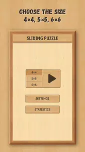 Sliding Puzzle: Wooden Classic Screenshot2