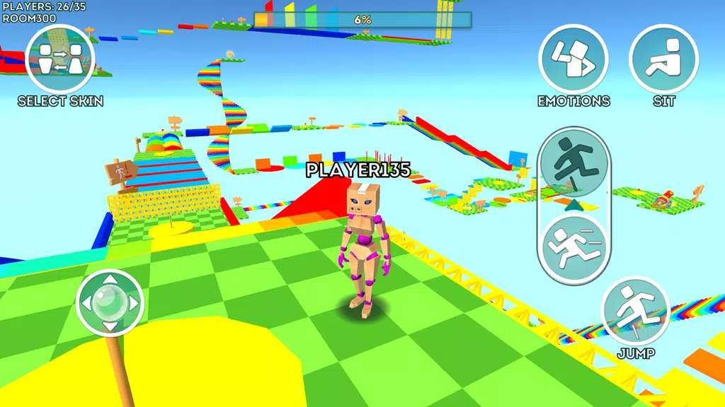 Mega Easy Parkour for Obby Screenshot1