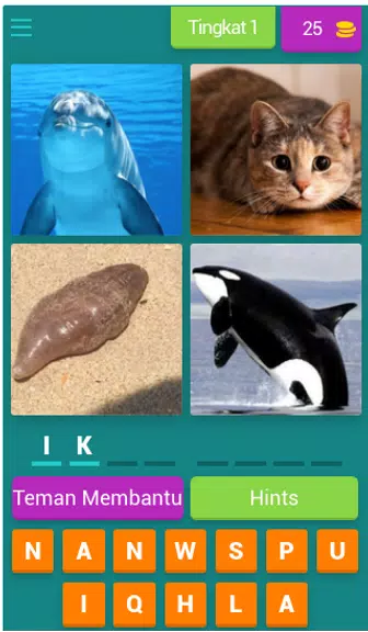Tebak-tebakan Gambar Hewan Screenshot1