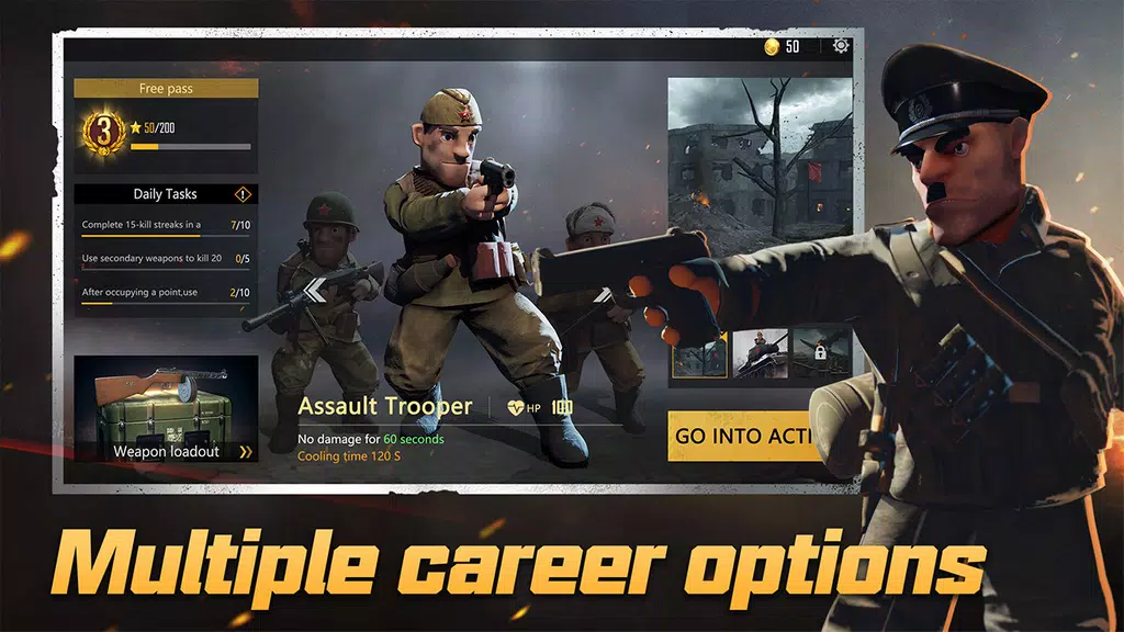 World War Ⅱ:Heroes Shoot Game Screenshot3