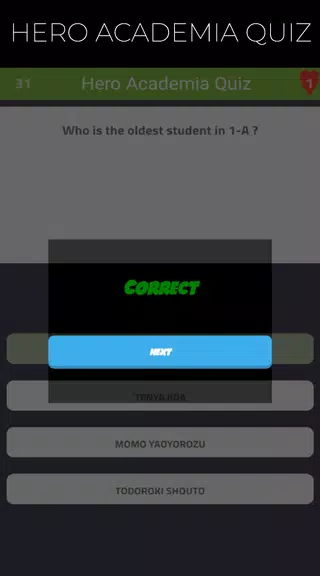 Quiz Game for Hero Academia Screenshot2