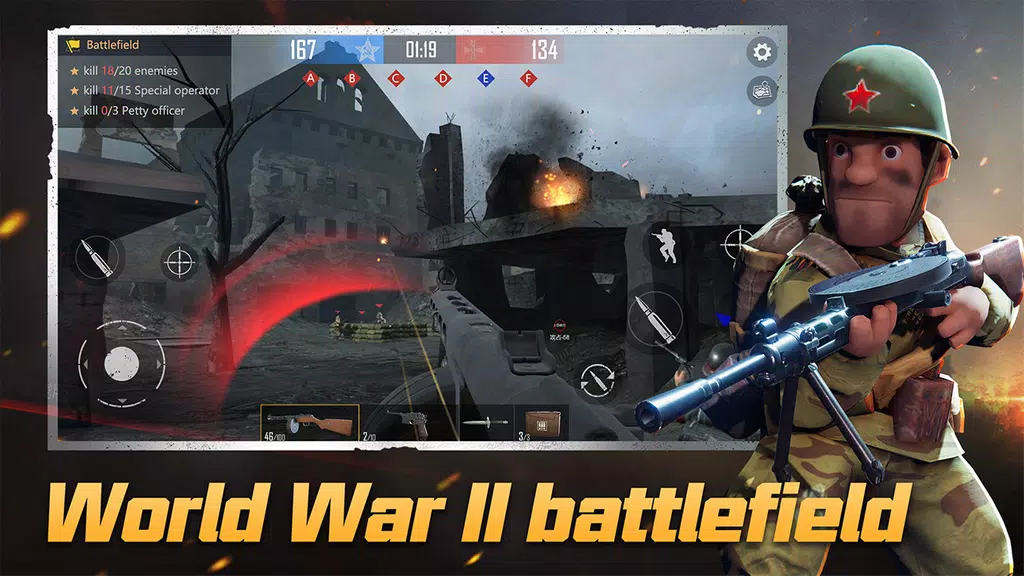 World War Ⅱ:Heroes Shoot Game Screenshot2