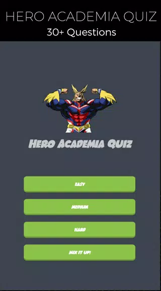 Quiz Game for Hero Academia Screenshot1