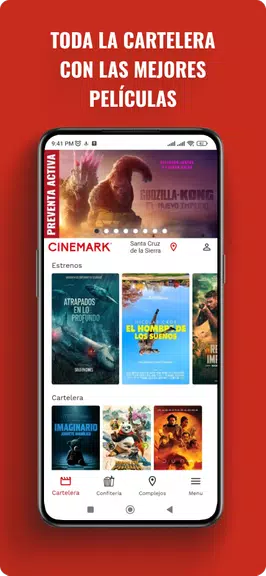Cinemark Bolivia Screenshot1