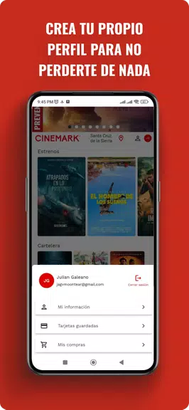 Cinemark Bolivia Screenshot2