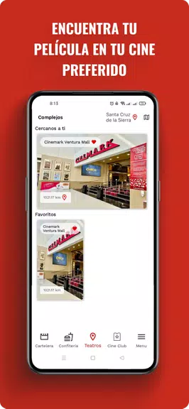 Cinemark Bolivia Screenshot3