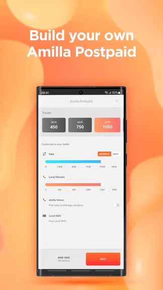 Dhiraagu Screenshot3