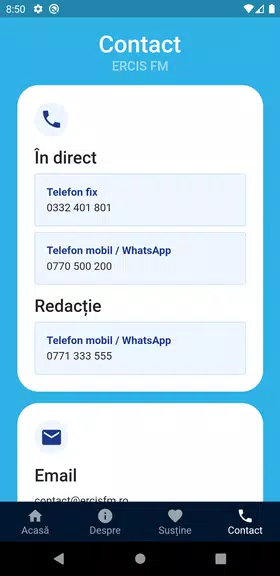 ERCIS FM Screenshot2