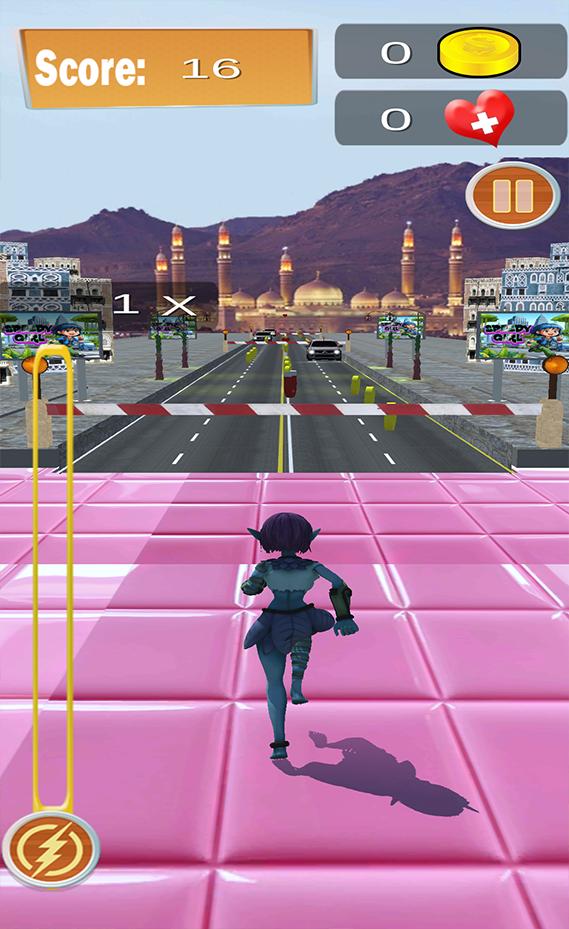 Speedy Girl Dash Game Screenshot2