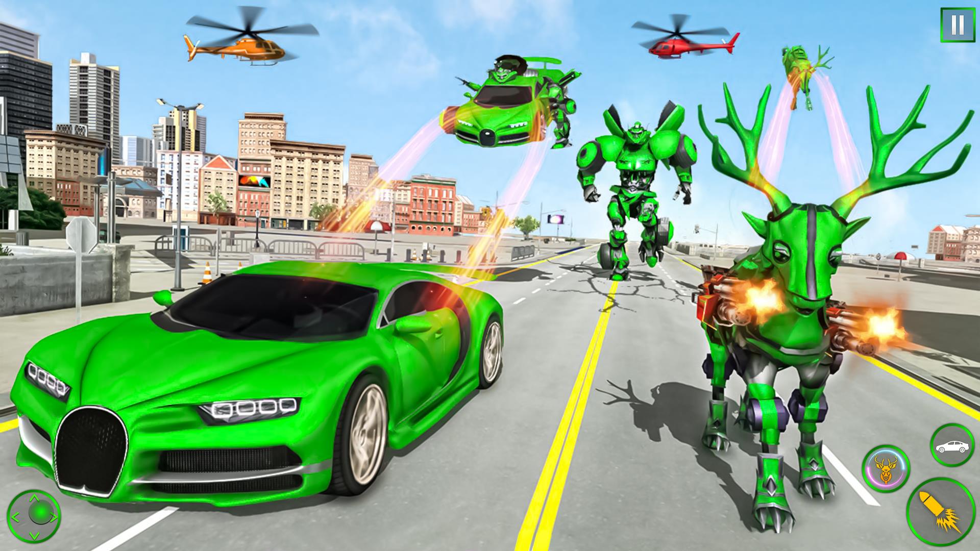 Deer Robot Car Game-Robot Game Screenshot5