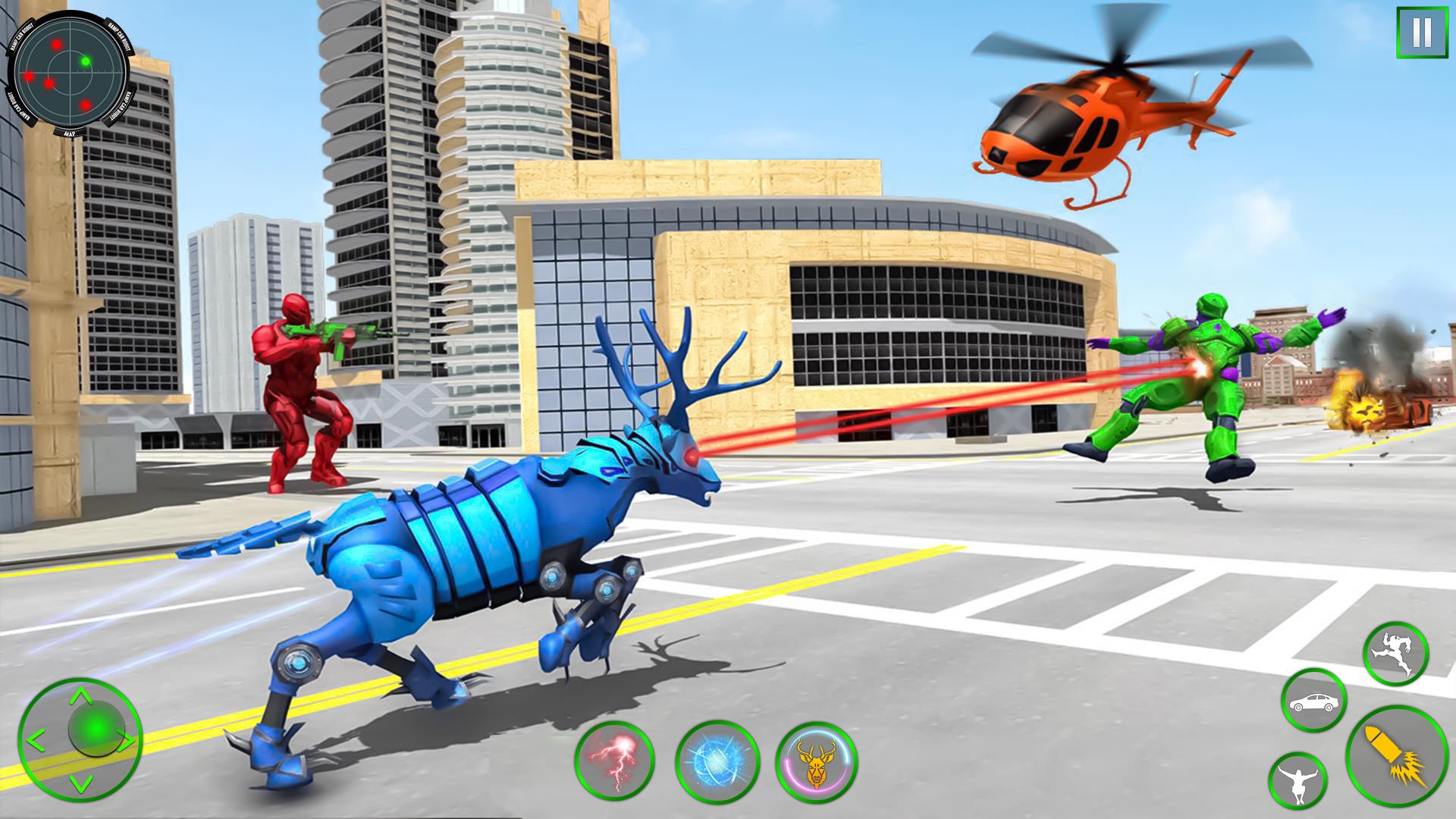 Deer Robot Car Game-Robot Game Screenshot16