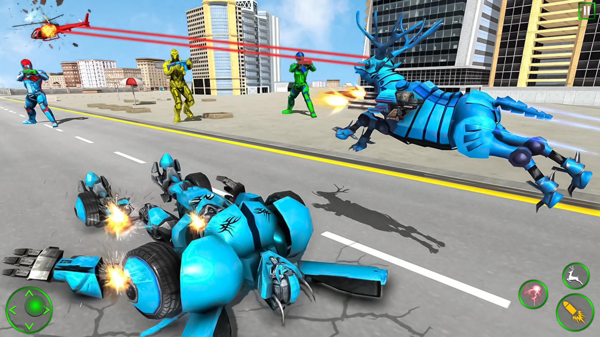 Deer Robot Car Game-Robot Game Screenshot6