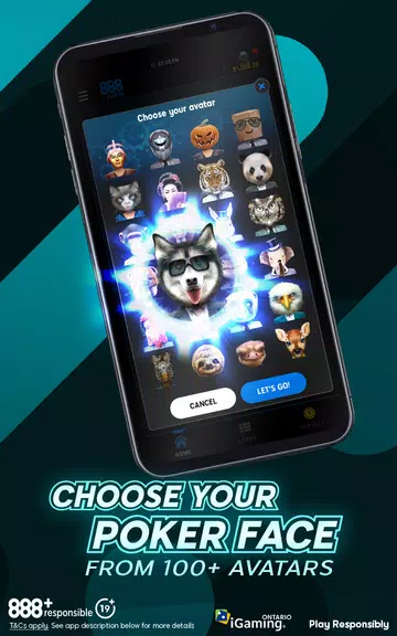 888 poker Ontario Cash Games Screenshot4
