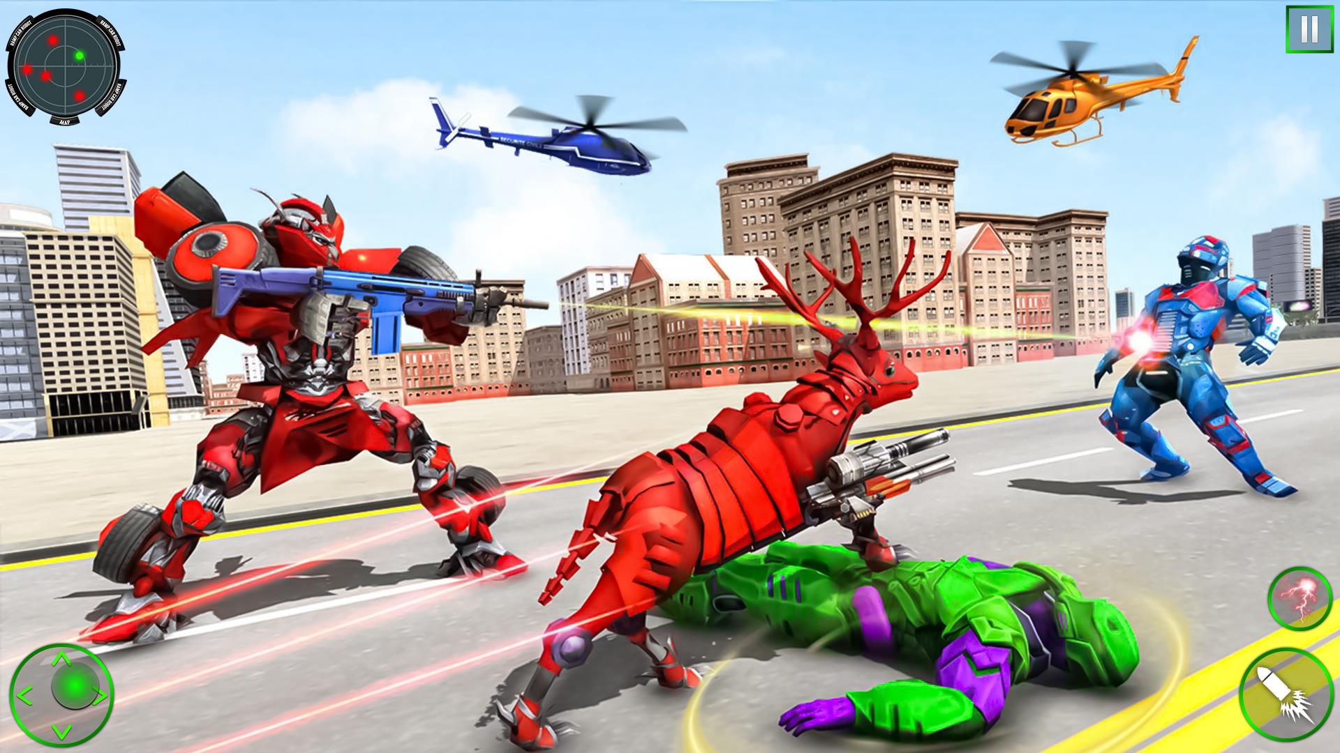 Deer Robot Car Game-Robot Game Screenshot20