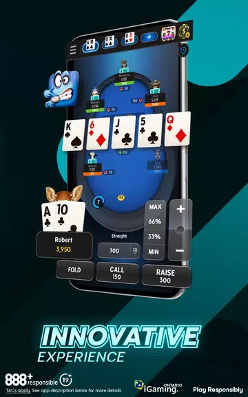 888 poker Ontario Cash Games Screenshot2