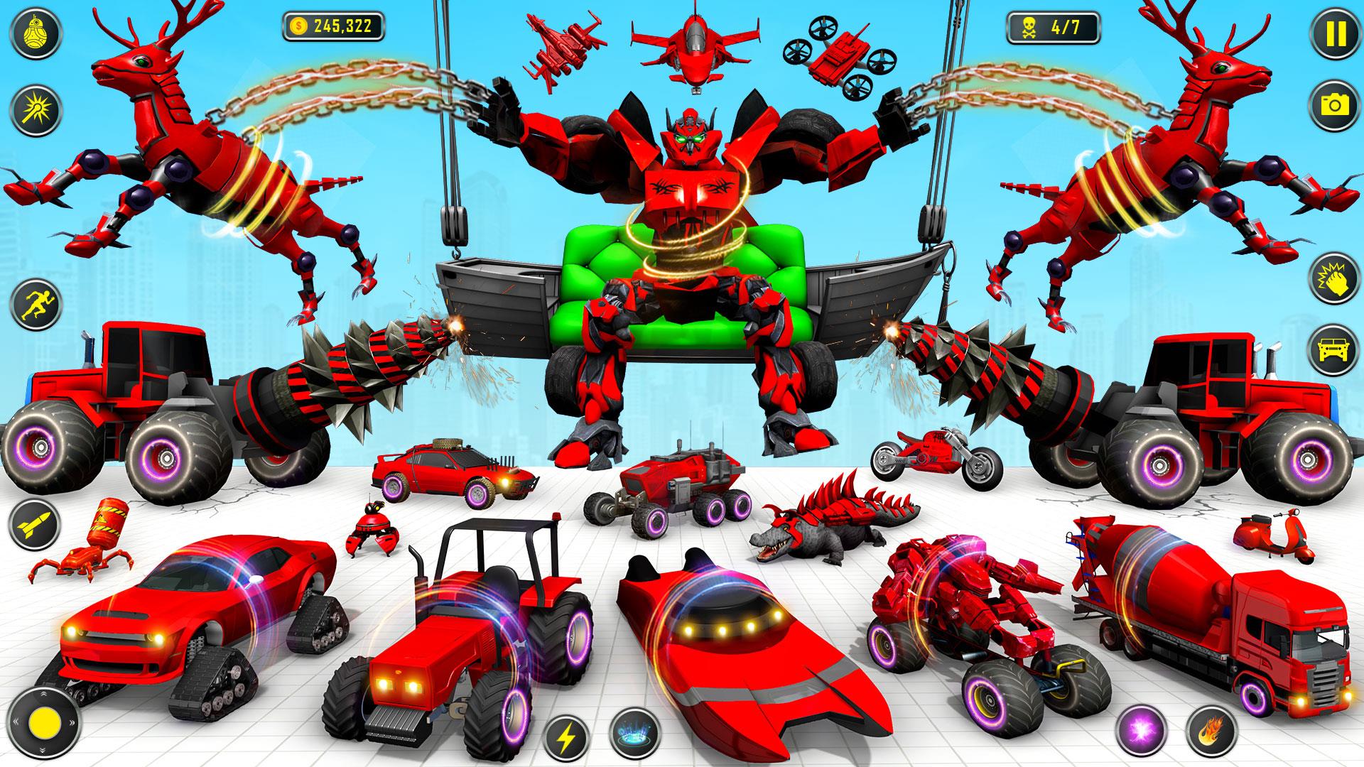 Deer Robot Car Game-Robot Game Screenshot18