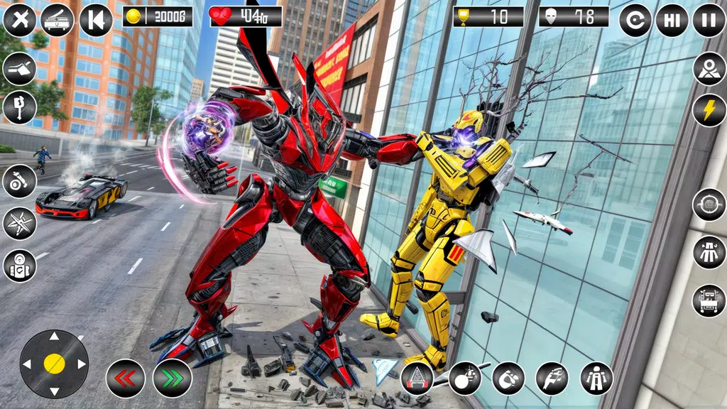 Horse Car Robot Game Robot War Screenshot4