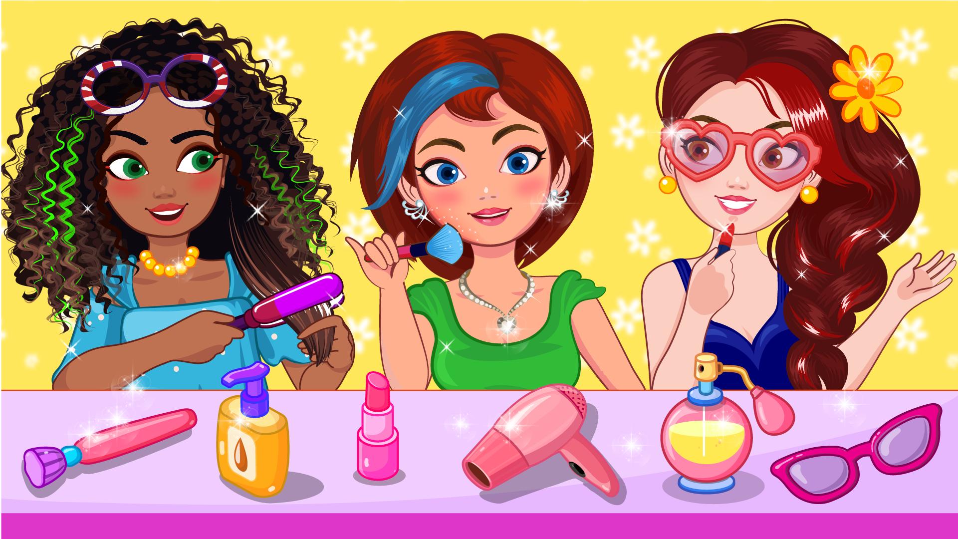 Hair Salon games for girls fun Screenshot1