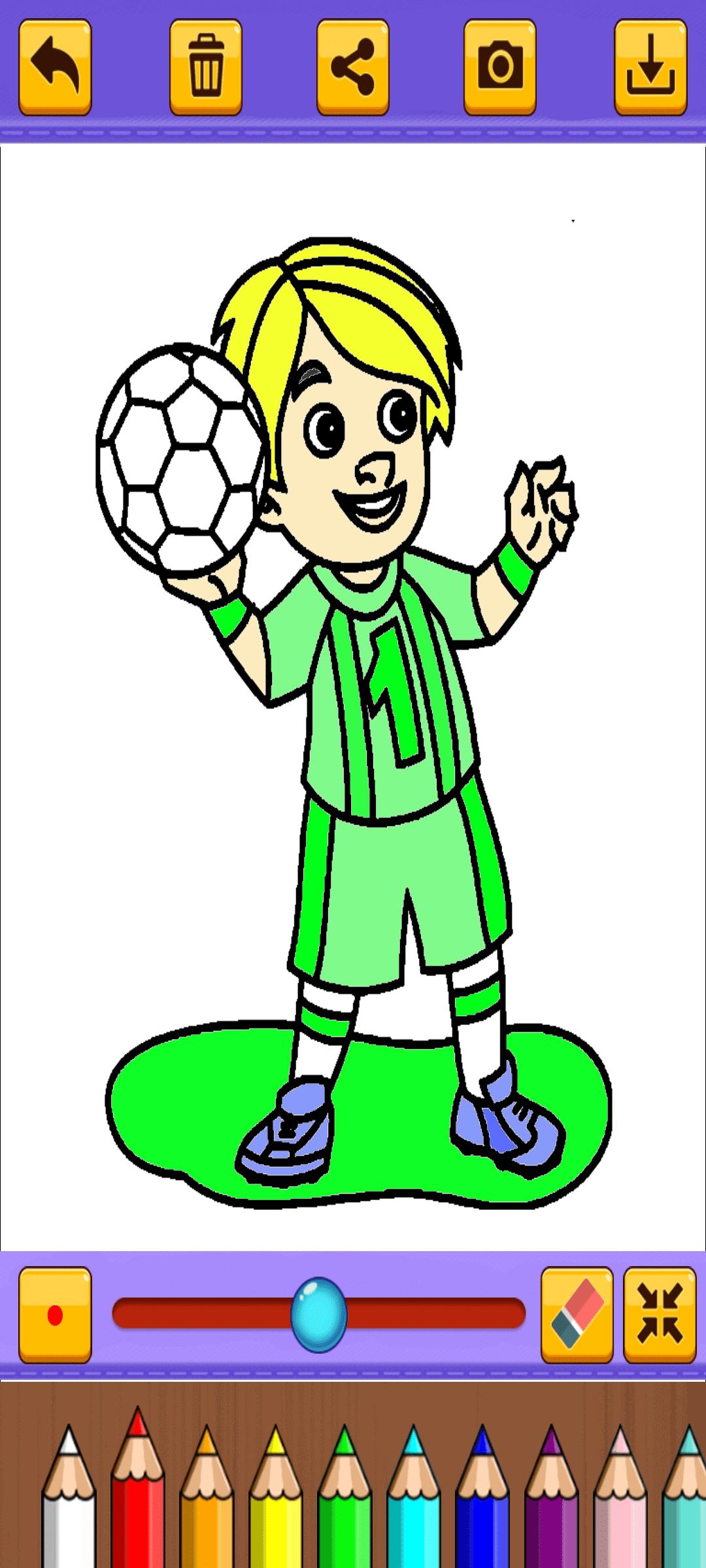 Football Coloring Screenshot5