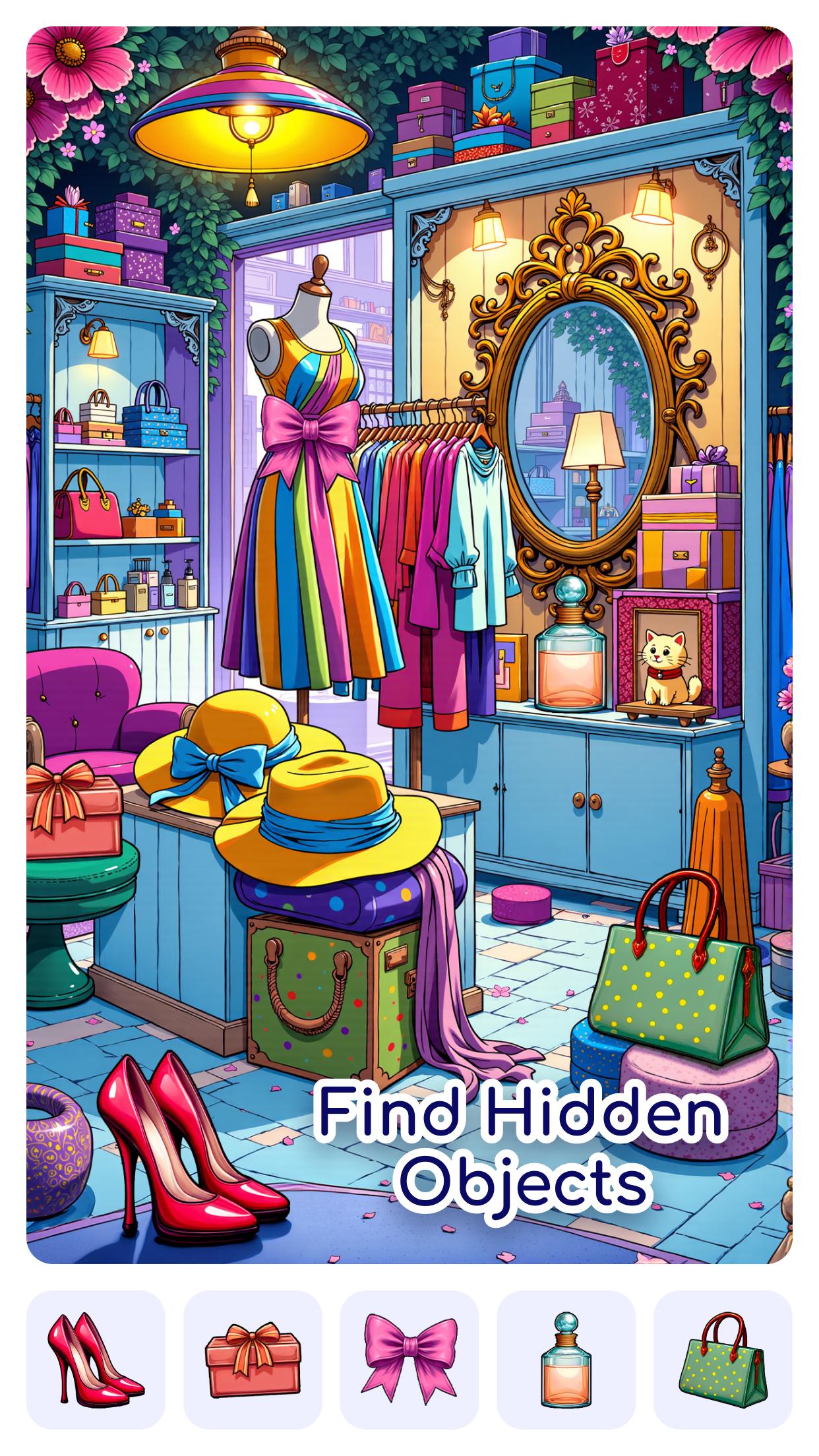 Hidden Objects: Find It All Screenshot8