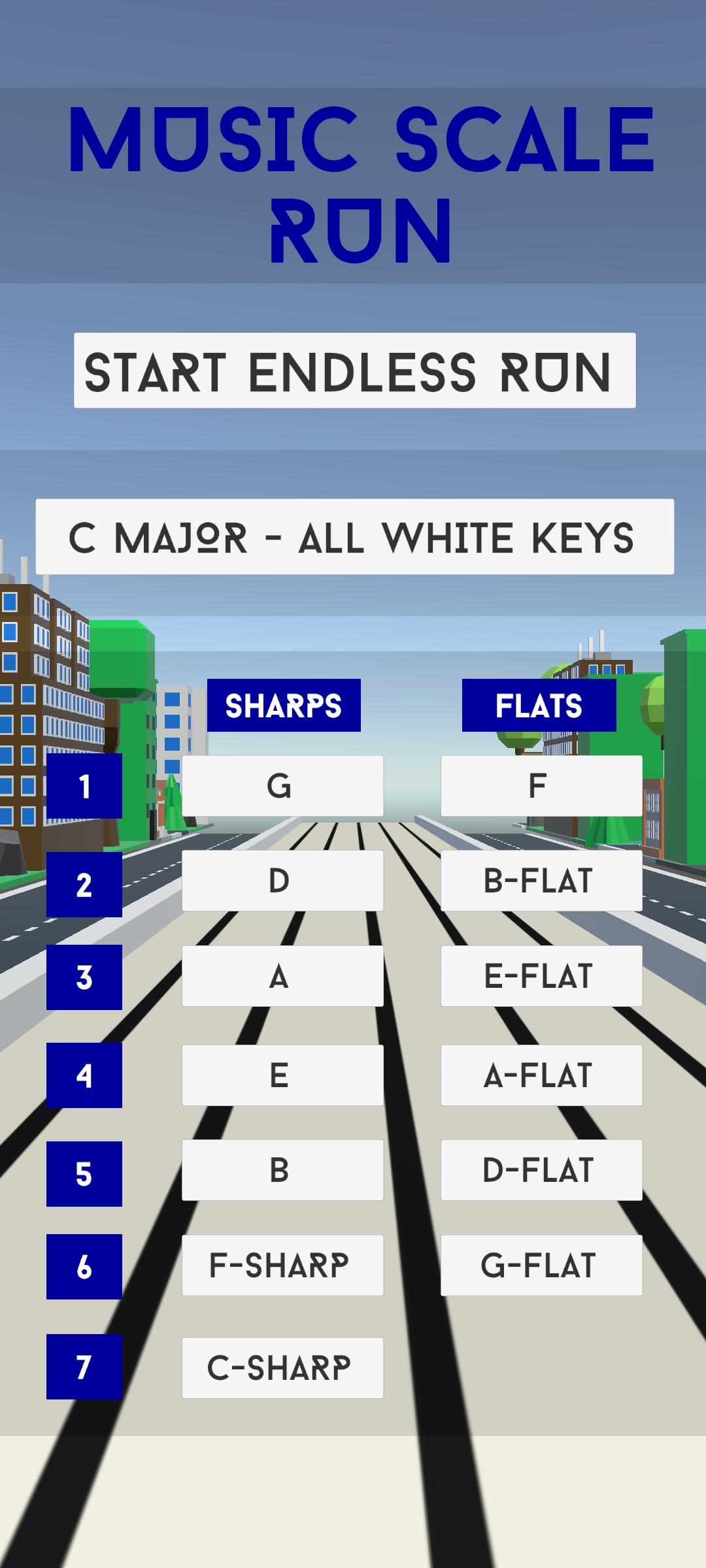 Learn Music: Scale Run Screenshot1
