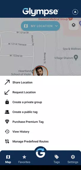 Glympse - Share GPS location Screenshot2