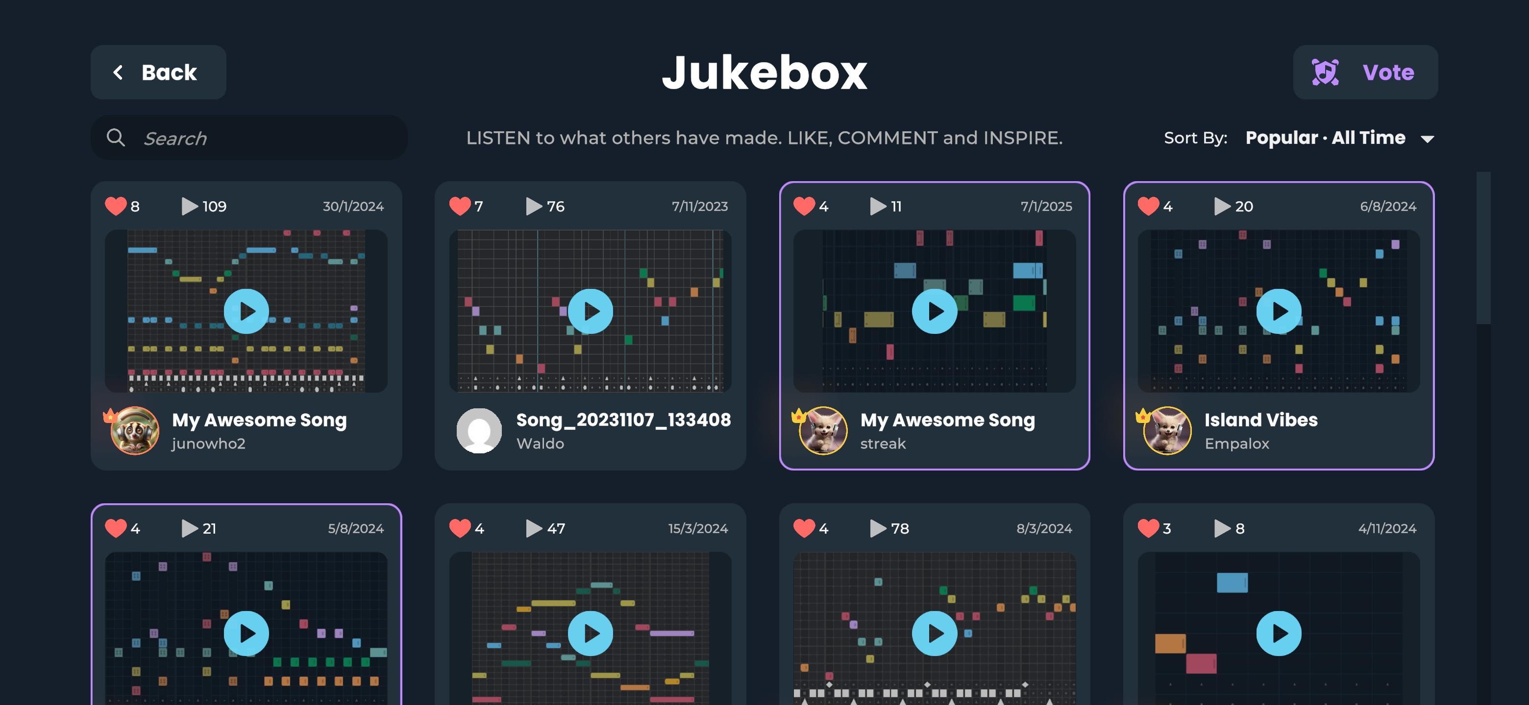 NoteGrid Screenshot4