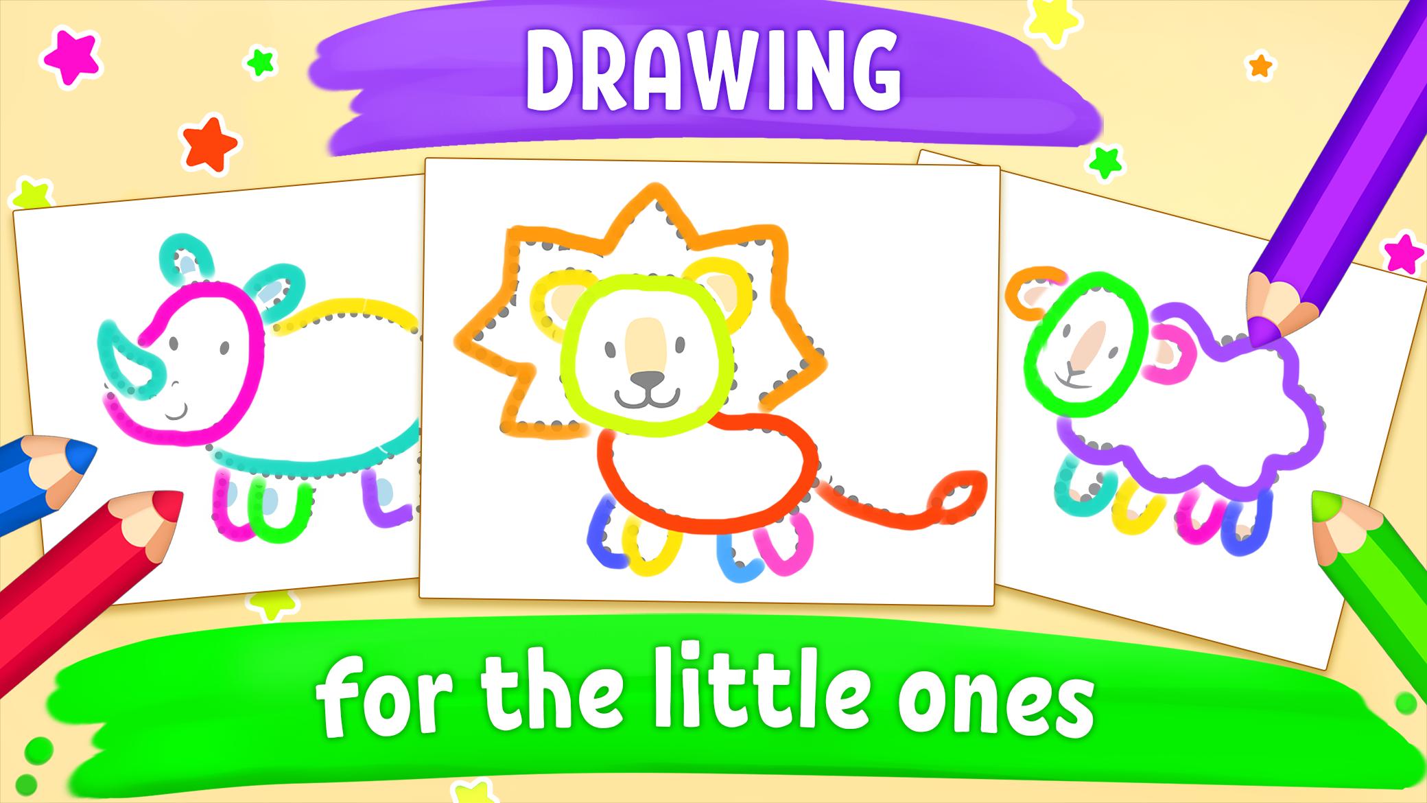 Coloring book Games for kids 2 Screenshot1
